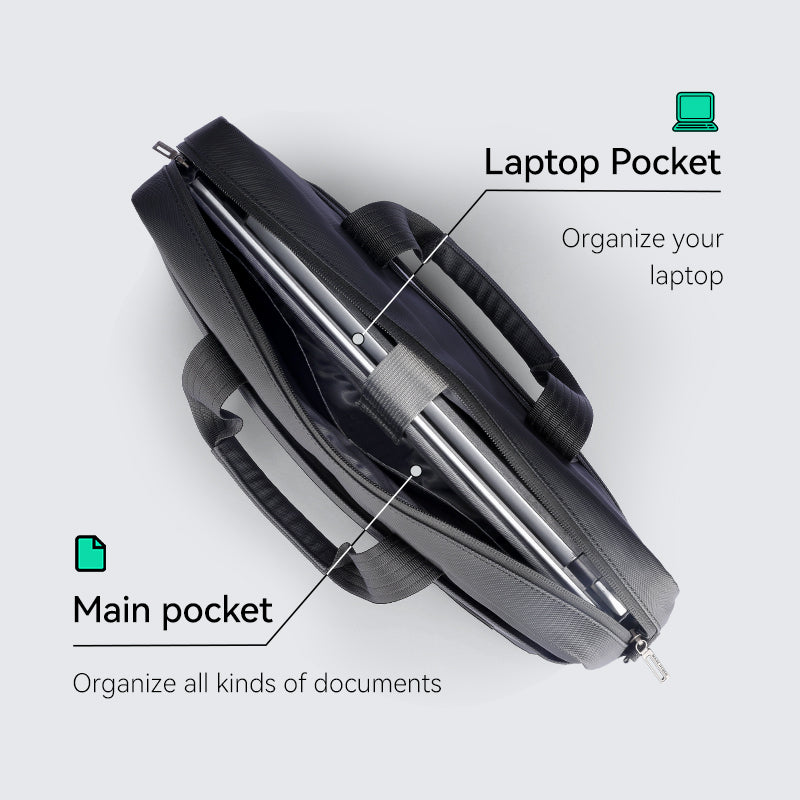 Classic IV: MarkRyden Tech Commuter Computer Briefcase 14 / 15.6 inch
