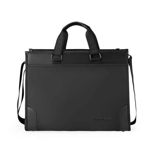 Classic II: Leather Business Crossbody Briefcase