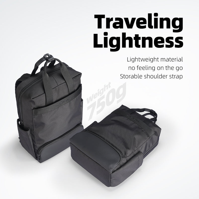 BreezePack: Lightweight Backpack with Removable Shoulder Straps for Easy Outdoor