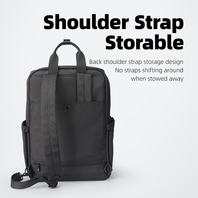 BreezePack: Lightweight Backpack with Removable Shoulder Straps for Easy Outdoor