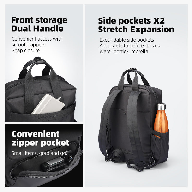 BreezePack: Lightweight Backpack with Removable Shoulder Straps for Easy Outdoor