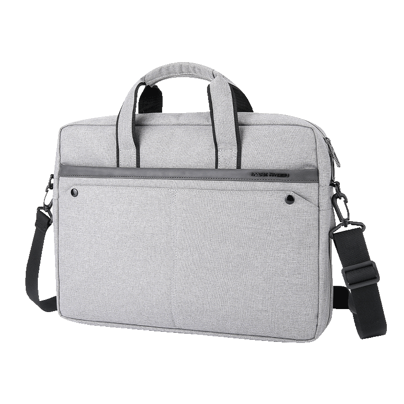 Classic I: MarkRyden Tech Commuter Computer Briefcase 14 / 15.6 inch in Gray