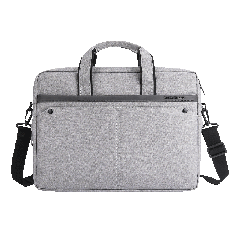 Classic I: MarkRyden Tech Commuter Computer Briefcase 14 / 15.6 inch in Gray