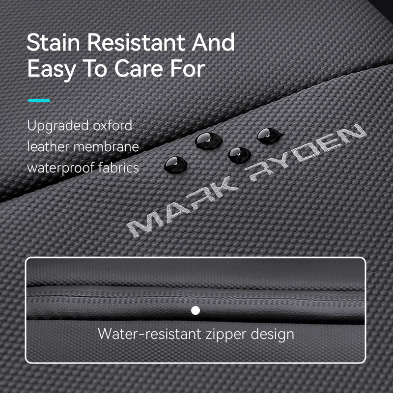 Super Light: Multi-compartment Waterproof Leather Computer Commuter Backpack