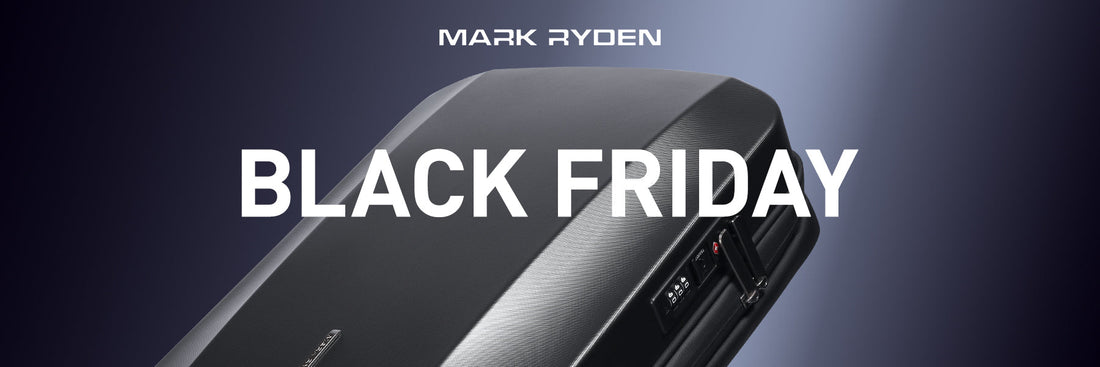 Mark Ryden black anti-theft backpack - Black Friday sale