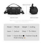 MotoBarrel: Cylinder Crossbody Bag with Strap For Fashion Forward