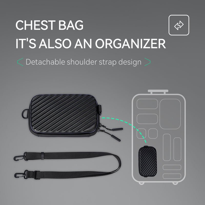 Neo : confort ultime au design intelligent, petit sac à main à bandoulière pour les voyages 