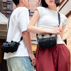 MotoBarrel: Cylinder Crossbody Bag with Strap For Fashion Forward