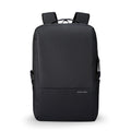 Mark Ryden sleek black waterproof multi-compartment commuter backpack for modern travelers