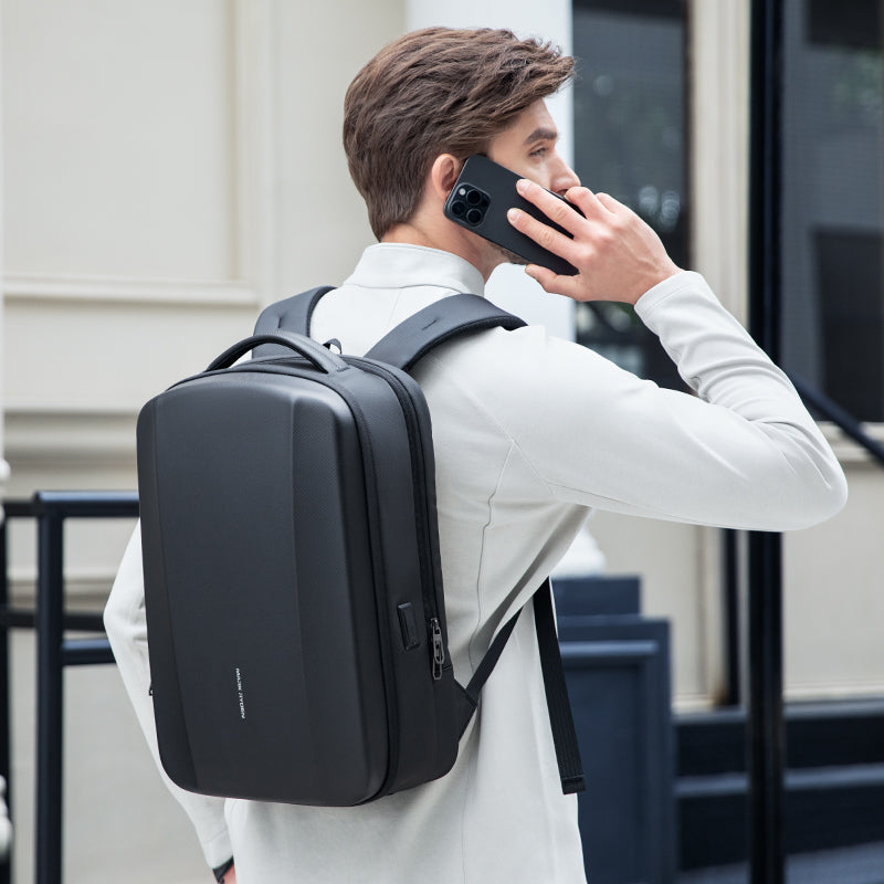 The Ratio Arc Compartment: Hard-shell Waterproof Laptop Backpack