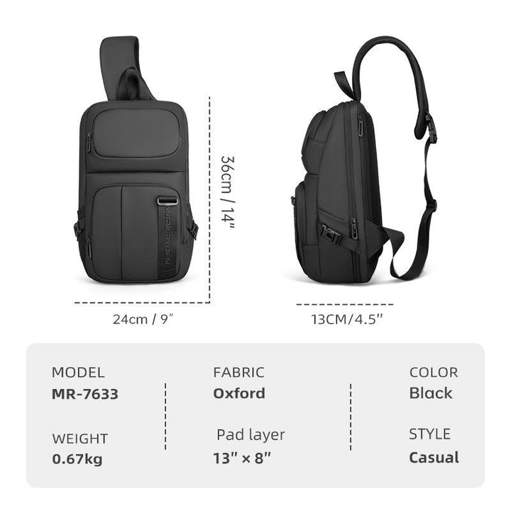 Bulk-MR7633 - Mark Ryden crossbody bag Details - Sizing