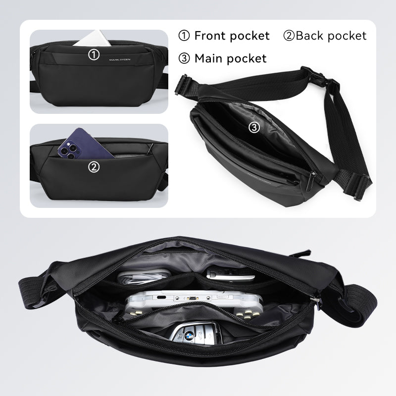 EasePack Sling : votre sac à bandoulière en cuir quotidien pour les voyages et le confort au quotidien 