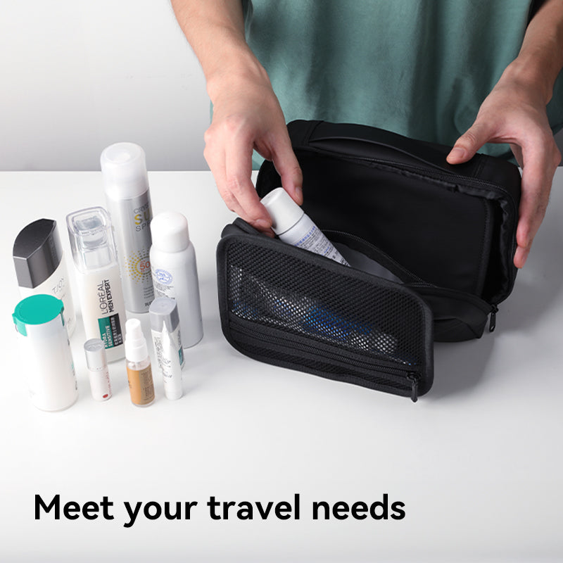 Compact Size and Large Capacity Multi-Layer Paged Washbag