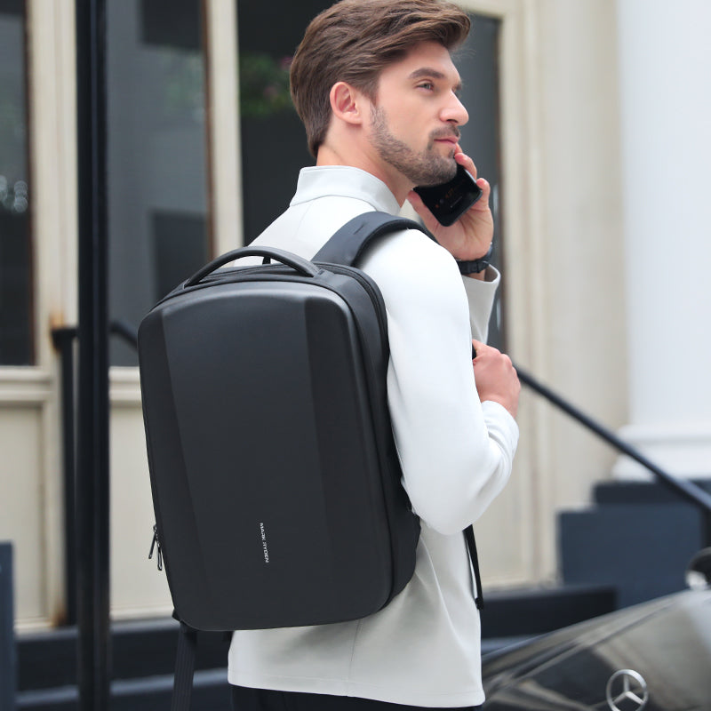 The Ratio Arc Compartment: Hard-shell Waterproof Laptop Backpack