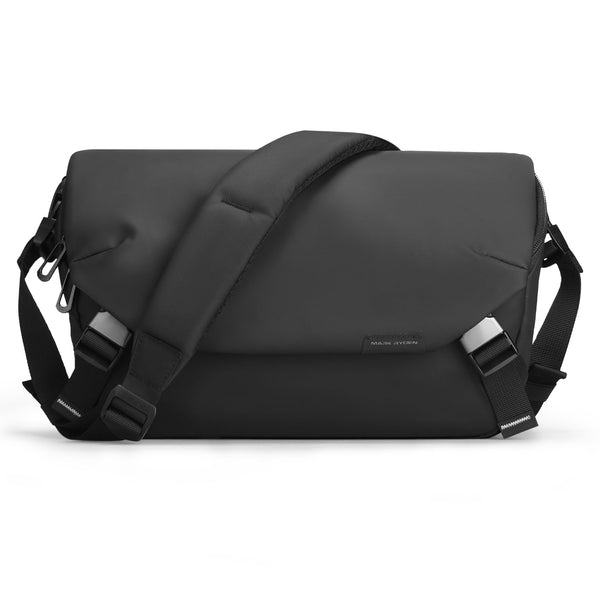 Harvey: Leather Waterproof Multifunction Messenger Bag