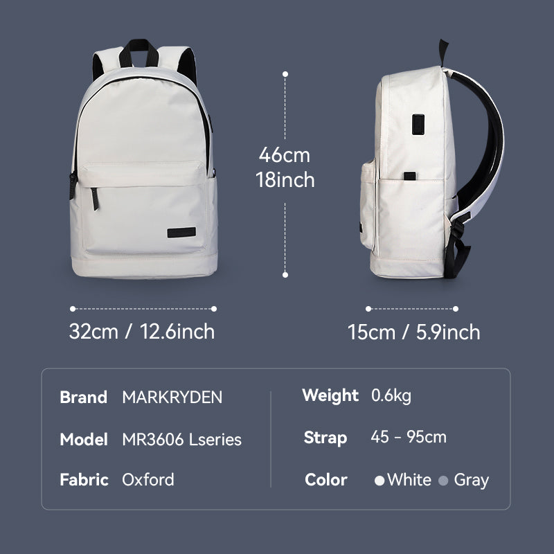 DuoHuePack: MarkRyden Daily Lightweight School Backpack