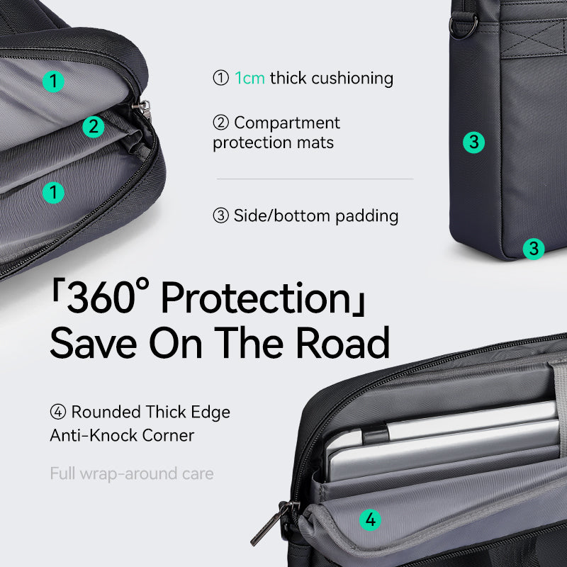 Classic IV: MarkRyden Tech Commuter Computer Briefcase 14 / 15.6 inch