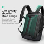 The Ratio Arc Compartment: Hard-shell Waterproof Laptop Backpack