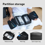 Compact Size and Large Capacity Multi-Layer Paged Washbag