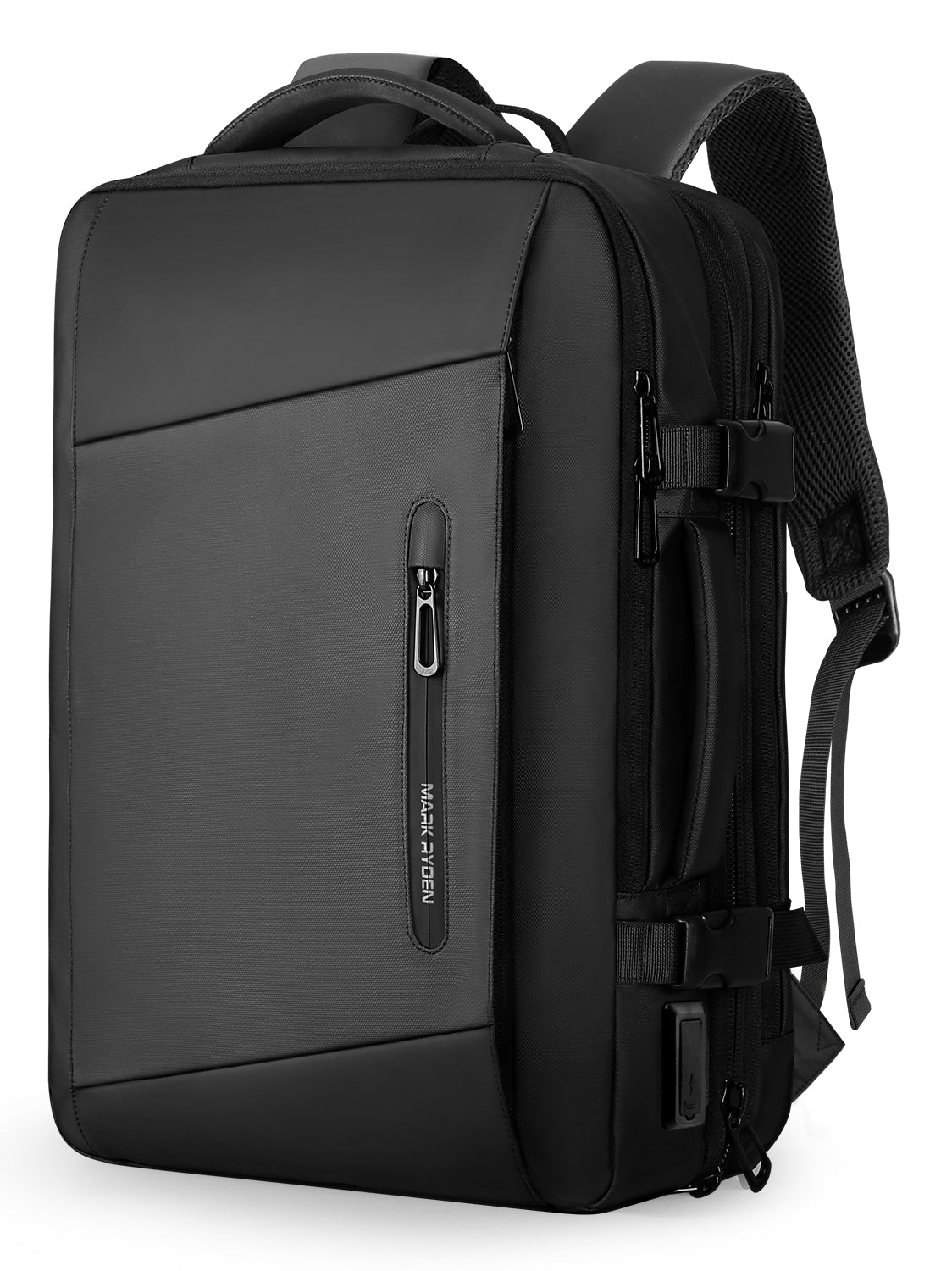 Expandos : sac à dos extensible polyvalent pour ordinateur portable pour voyager toute la journée 