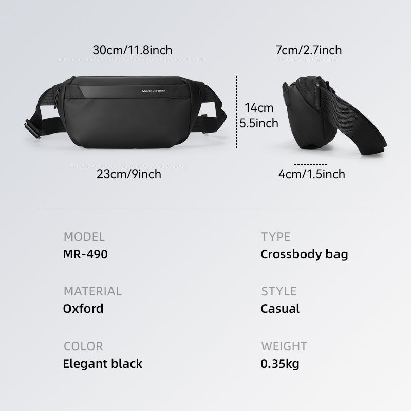 EasePack Sling : votre sac à bandoulière en cuir quotidien pour les voyages et le confort au quotidien 