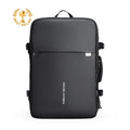 Mark Ryden black minimalist multi-compartment anti-theft backpack
