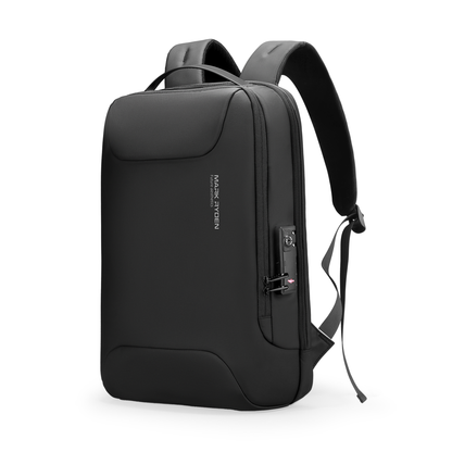 Compilo: Hochwertiger Oxford-Laptop-Rucksack mit hoher Kapazität, USB-Anschluss und Diebstahlschutz 
