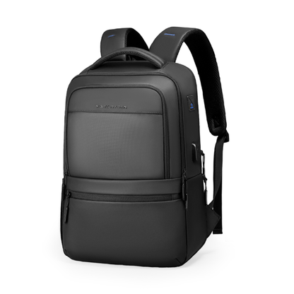 Fady: Erweiterbarer und leichter Laptop-Rucksack mit USB-Aufladung und Diebstahlschutz 
