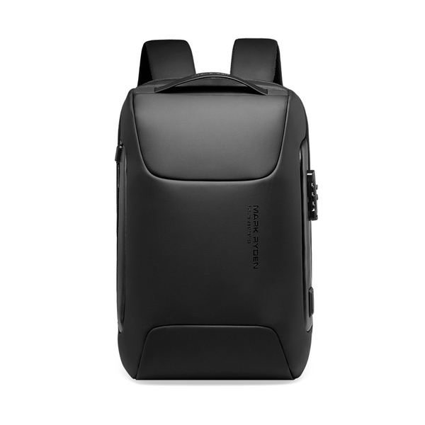 ODYSSEY: Business-Laptop-Rucksack mit Micro- und USB-Aufladung und diebstahlsicherem TSA-Schloss 