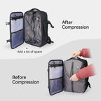 Expandos Compression: Larger And More Professional Multifunctional Buisness Backpack YKK Zipper