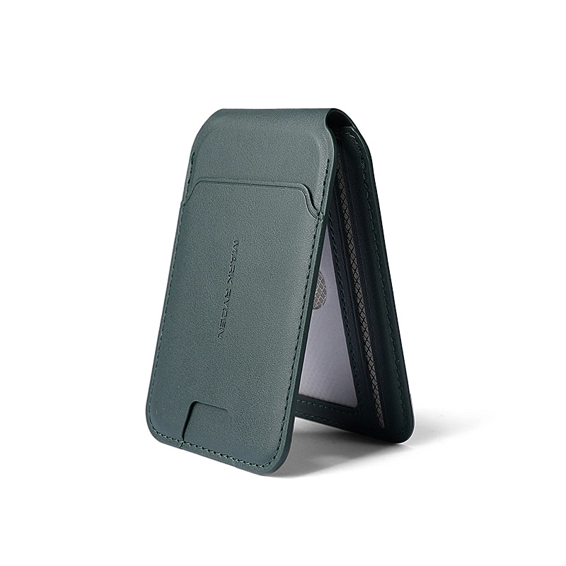 MARKRYDEN MagFold MagSafe Foldable Card Holder Wallet Olive Green