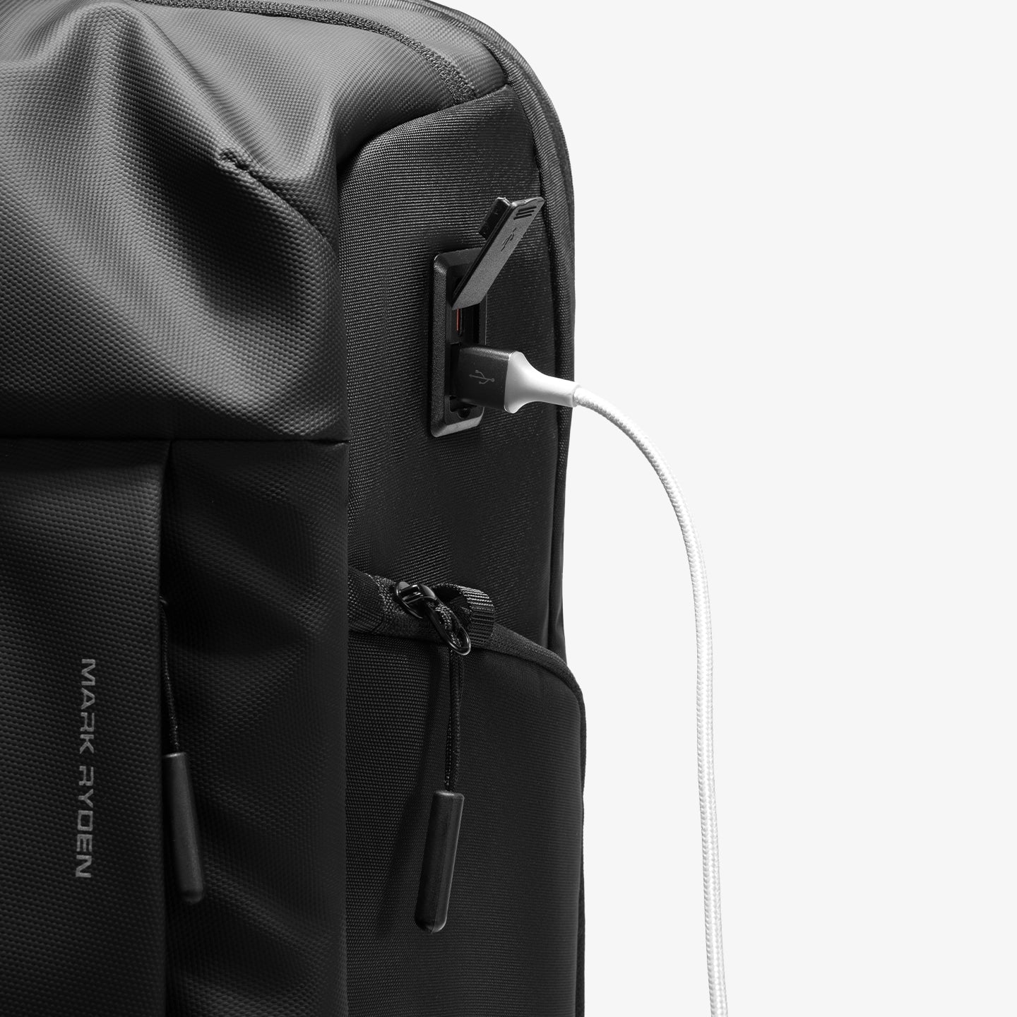 Vanguard: Splash-Proof Backpack with USB Port for Commuters