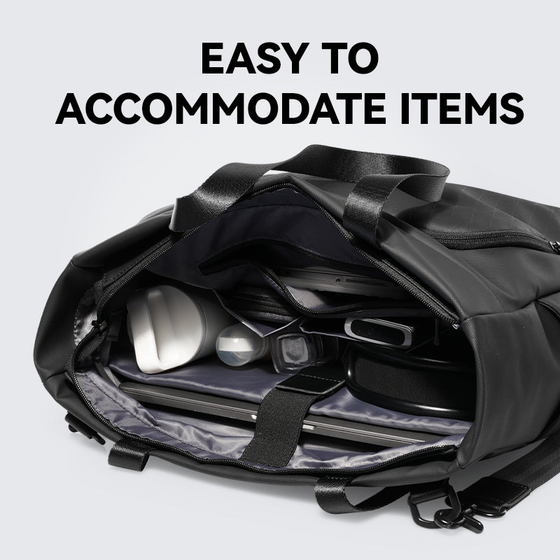 MetroCourier: Tech-Integrated Messenger Bag with Dedicated Charger Compartment