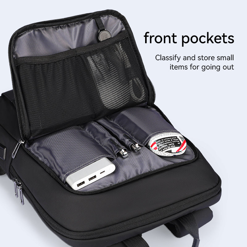 UrbanLite Pro: Sleek & Water-Resistant Business Travel Backpack