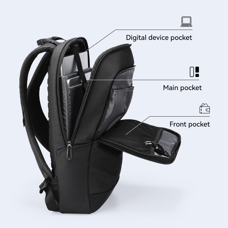 UrbanLite Pro: Sleek & Water-Resistant Business Travel Backpack