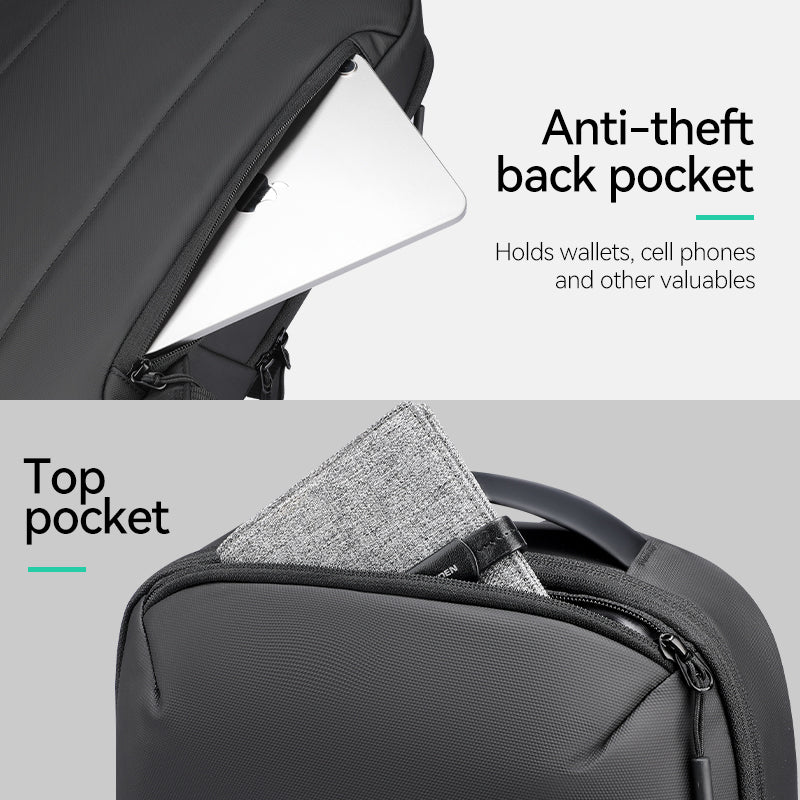 ZenOrganizer: Practical Compact Laptop Backpack for Daily Use