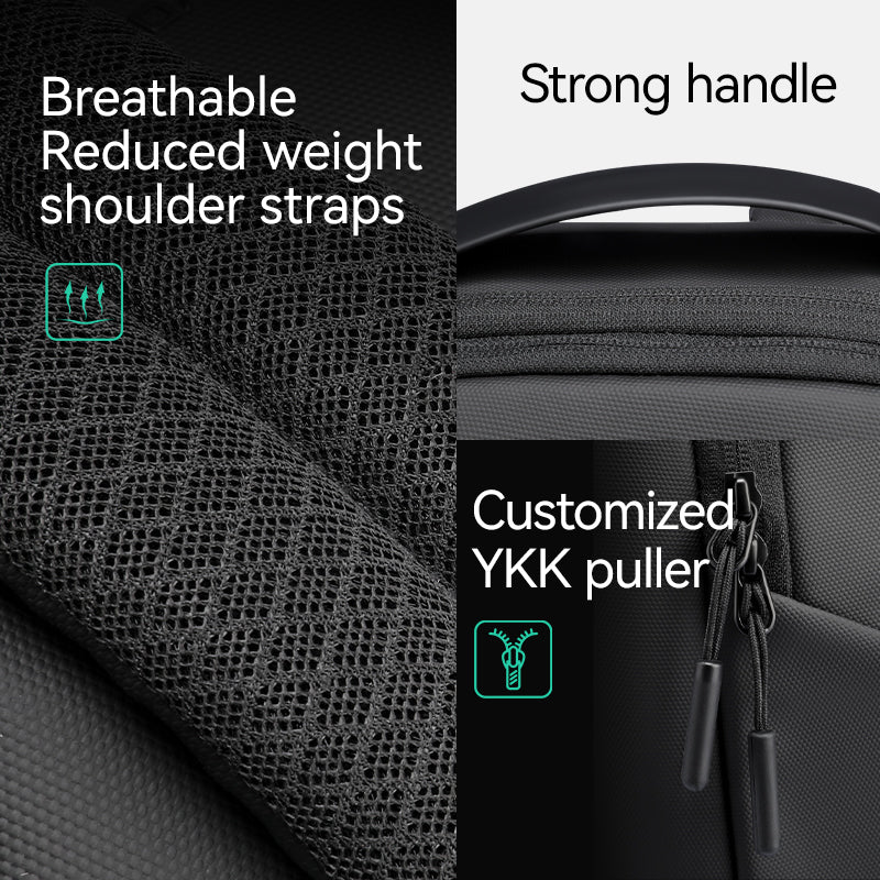 ZenOrganizer: Practical Compact Laptop Backpack for Daily Use