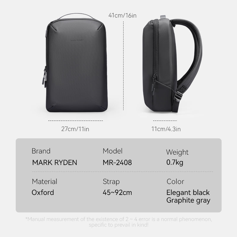 ZenOrganizer: Practical Compact Laptop Backpack for Daily Use