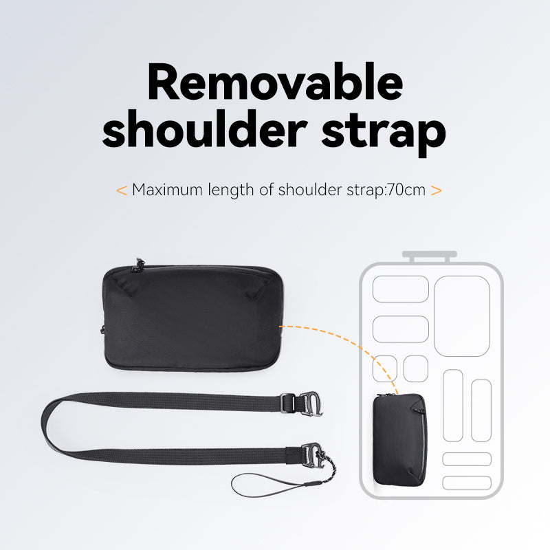 Switchstorage IV: Convertible Toiletry Crossbody Bag For the Modern Traveler
