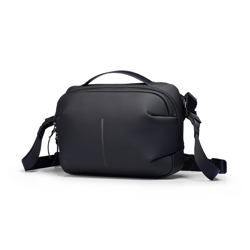AquaLite: Waterproof PU Leather Sling Bag for the Modern Daily