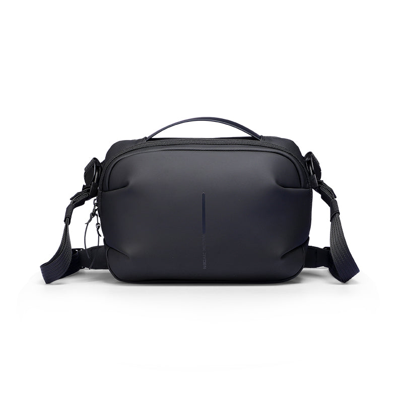 AquaLite: Waterproof PU Leather Sling Bag for the Modern Daily