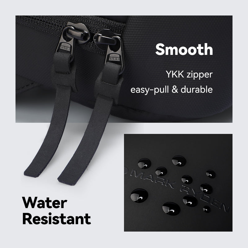 AquaLite: Waterproof PU Leather Sling Bag for the Modern Daily