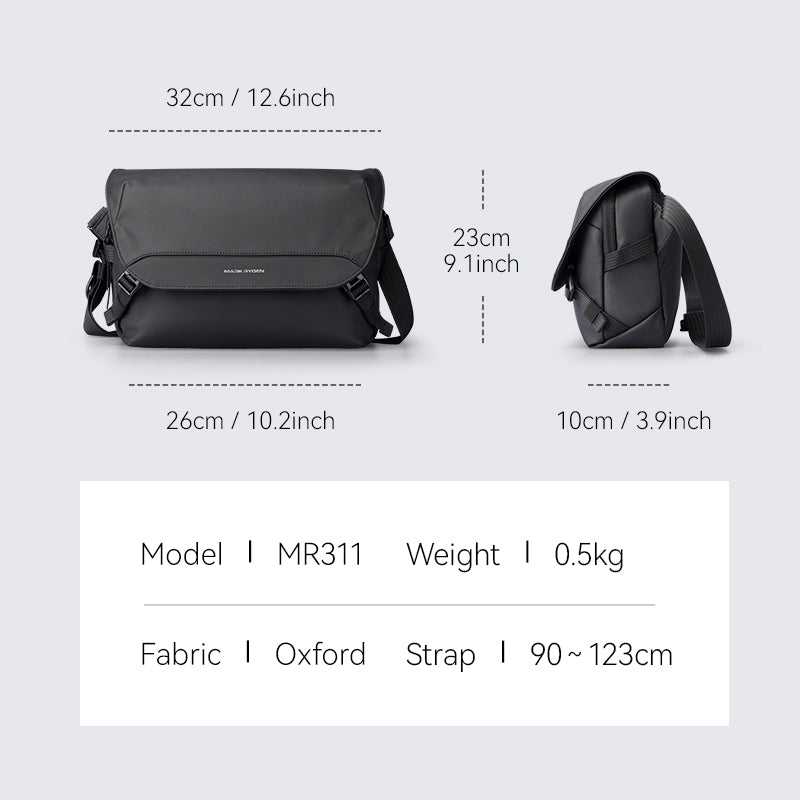 GameFlow: 500g Waterproof Switch Sling Bag for Urban Gamers