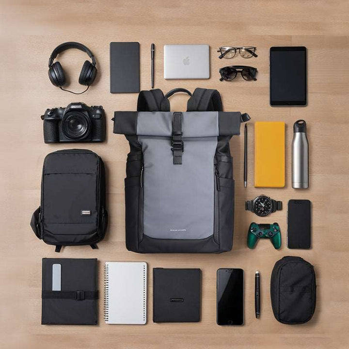 DynaPack: Sleek Multi-compartment Laptop Bag with Dynamic Design and Easy Accessibility
