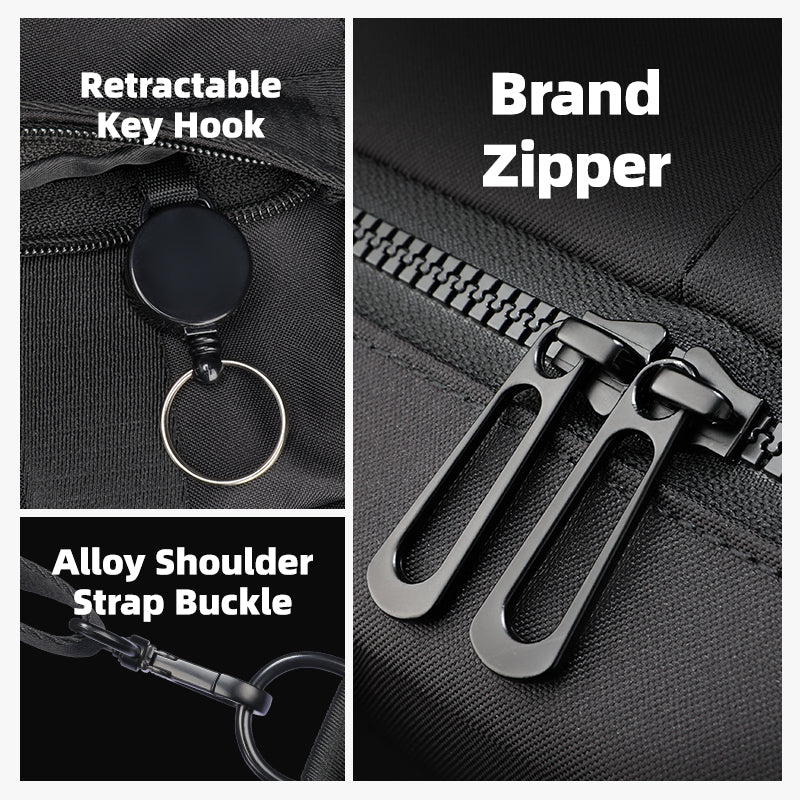 BreezePack: Lightweight Backpack with Removable Shoulder Straps for Easy Outdoor