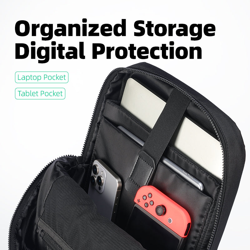 BreezePack: Lightweight Backpack with Removable Shoulder Straps for Easy Outdoor