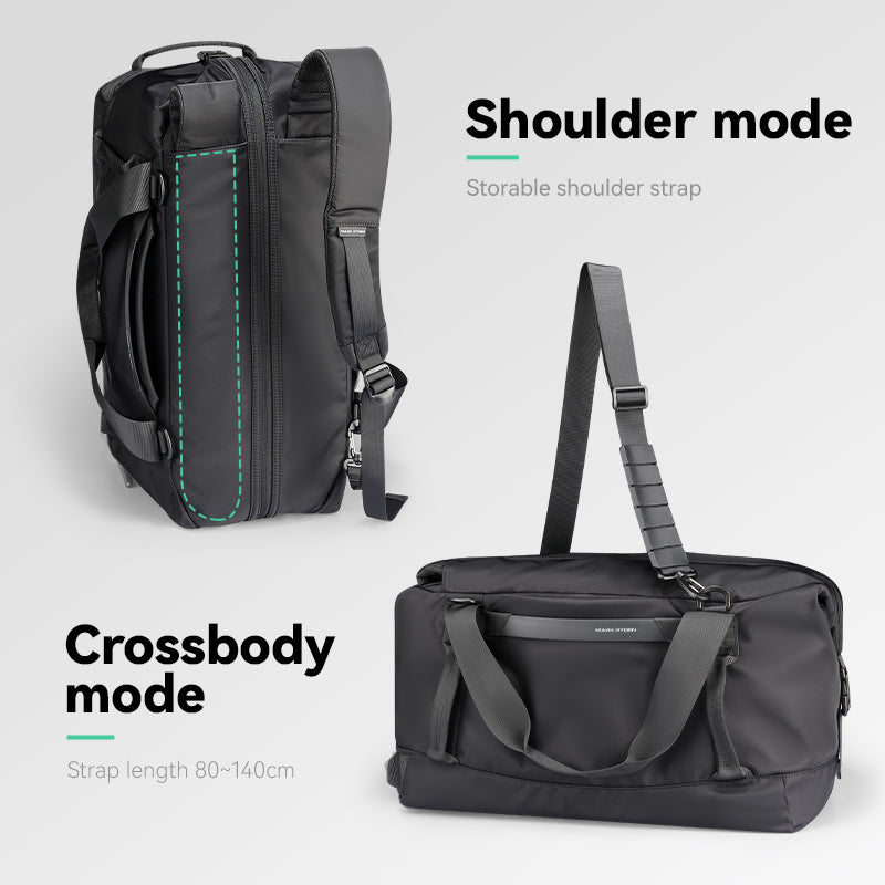 NomadFlex: 3-in-1 Waterproof Gym Bag for Those Seeking fitness