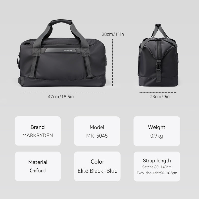 NomadFlex: 3-in-1 Waterproof Gym Bag for Those Seeking fitness