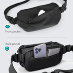 RapidPack Lite: Tri-Compartment Waterproof Sling Pack for Commute