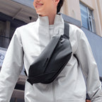 RapidPack Lite: Tri-Compartment Waterproof Sling Pack for Commute
